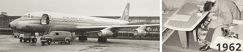 Vluchtrecorder in KLM DC8